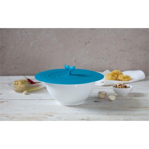 PE865   Lokk, MOBY LID, blå silikon Peleg Design